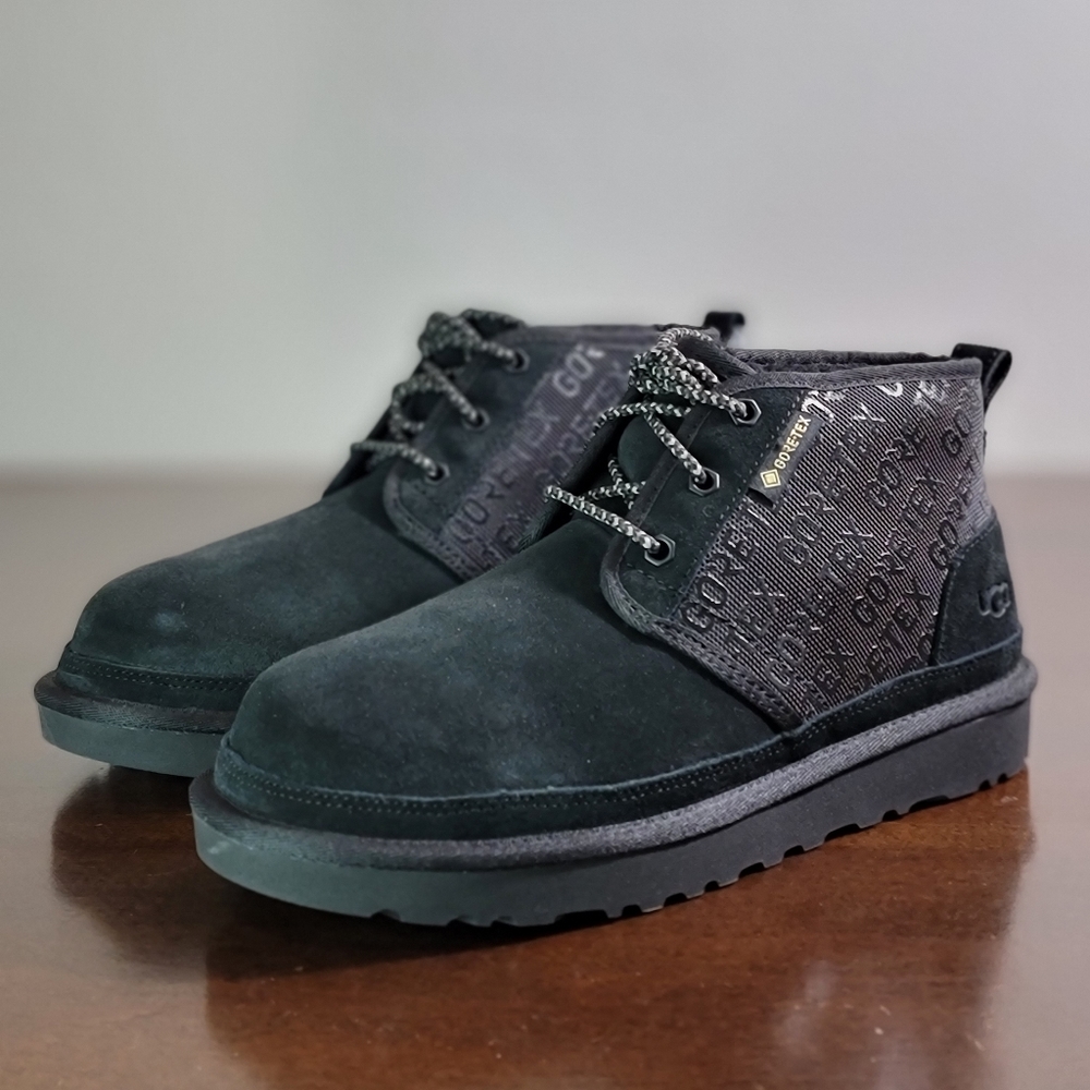 UGG Black Waterproof GORE-TEX Ankle Boots - Picture 9 of 14